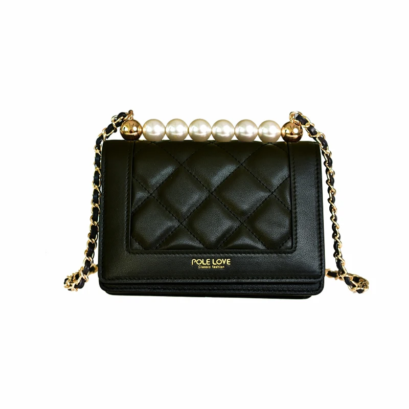 

fashion trend women bag pearl messenger woman bags shoulder square bags