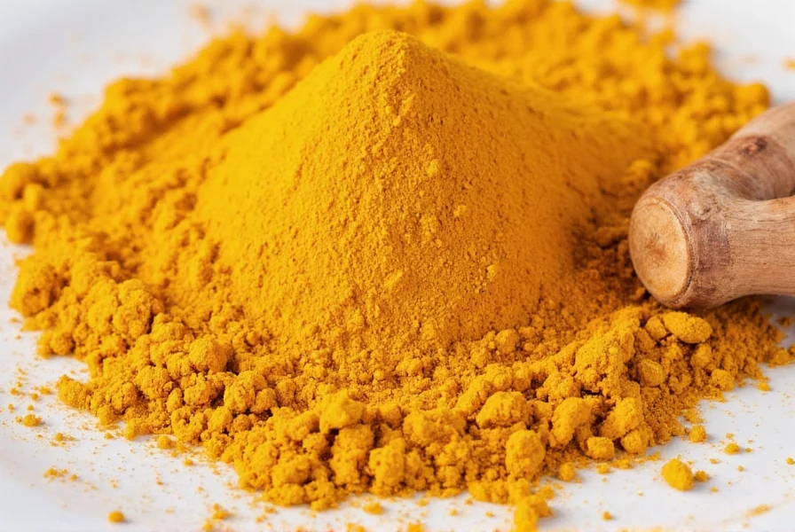 Turmeric root and powder showing natural anti-inflammatory properties for pain relief
