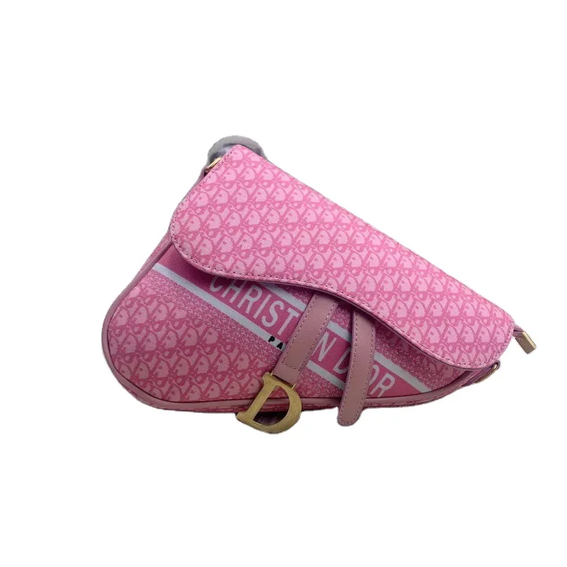 

Fashion Women's Saddle Bag Pu Leather Handbags for Ladies Trending Lock Shoulder Messenger Bags Female Classic Small Sac