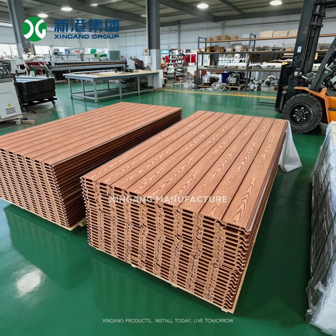 WPC Siding Factory Stack