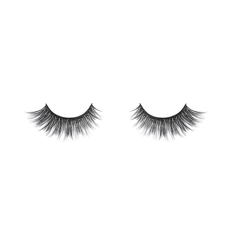 

Wholesale Handmade Eye Lashes Faux Mink Magnetic False Eyelashes Set Eyelash Mink, Black color