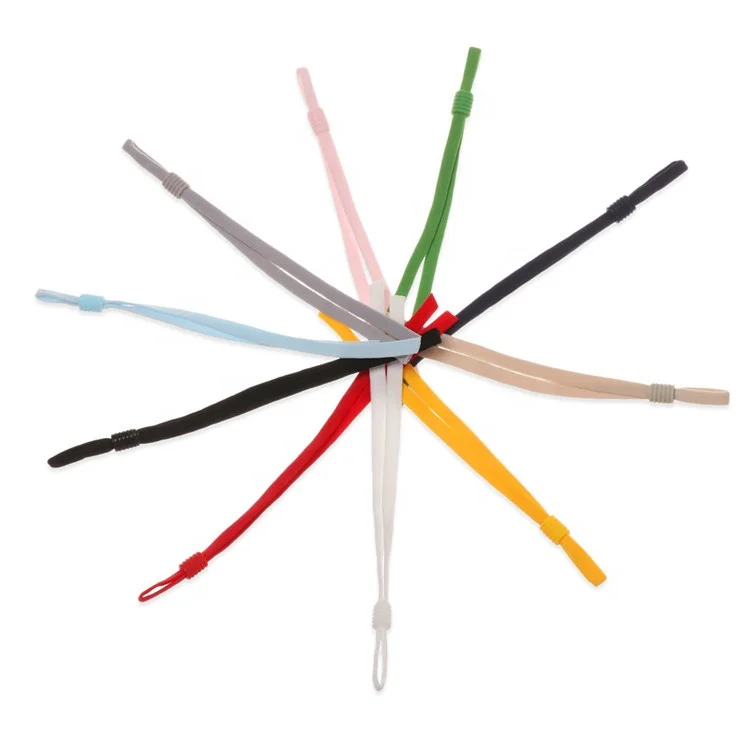 

Adjustable AntiSlip Earloop Buckle Straps Elastic Ear Band Drawstring Cord Rope for DIY N95 Sewing Multi Assorted Colors, Black;white;mixed