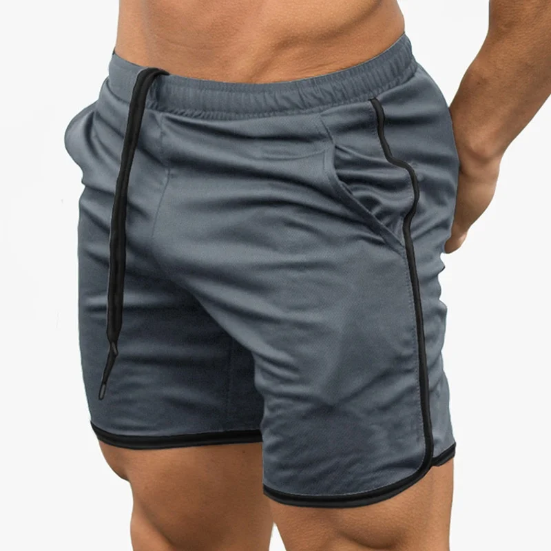 Custom Quick Dry Breathable Polyester Men's Sports Shorts Unisex Mens Workout Sport Gym Running Pants&shorts Striped Shorts
