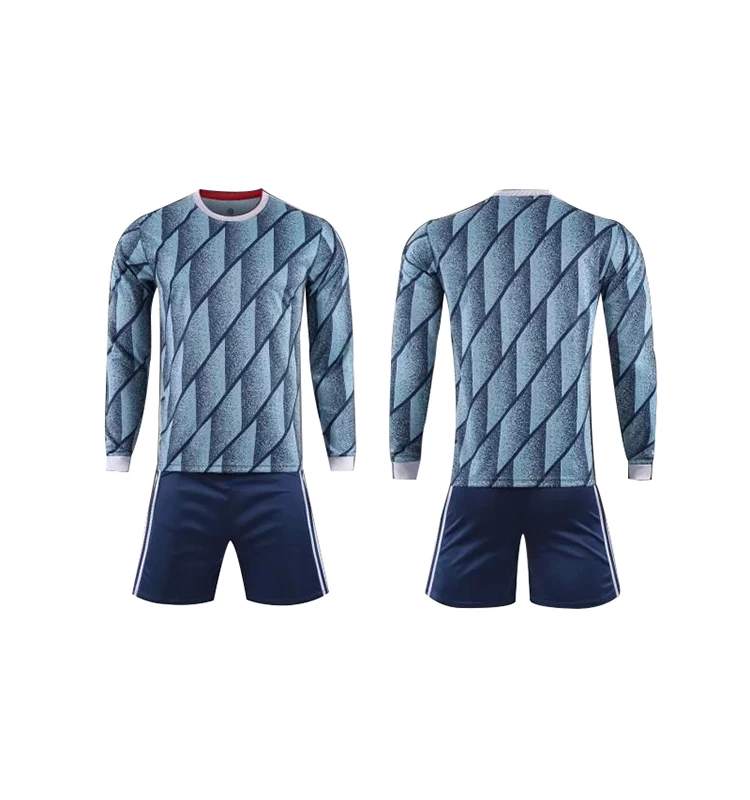 

custom high quality long sleeve men kids soccer jerseys
