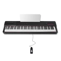 

Single pedal keyboard factory wholesale portable piano 88 keys with high quality made in China