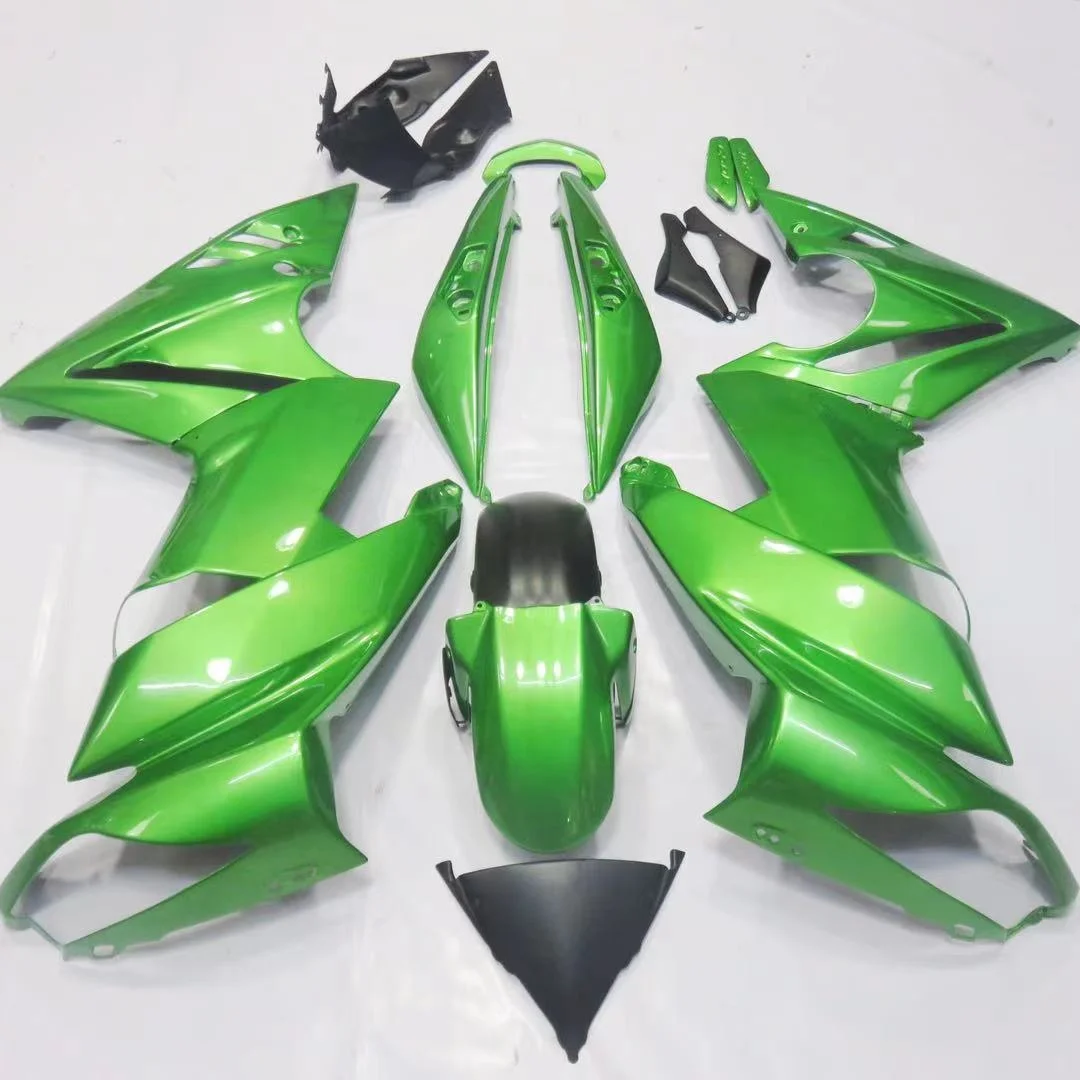 

2021 WHSC Fairing Cowl Kit For KAWASAKI Ninja 650 2011 Fairing Kit Green, Pictures shown