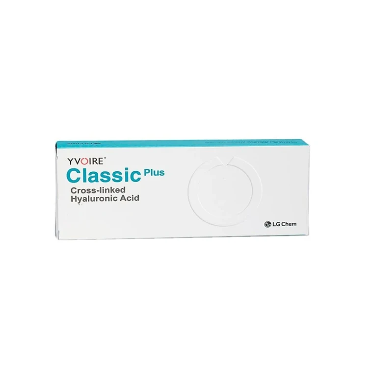 

Cross linked lip volume korean hyaluronic YVOIRE lip filler, Transparent