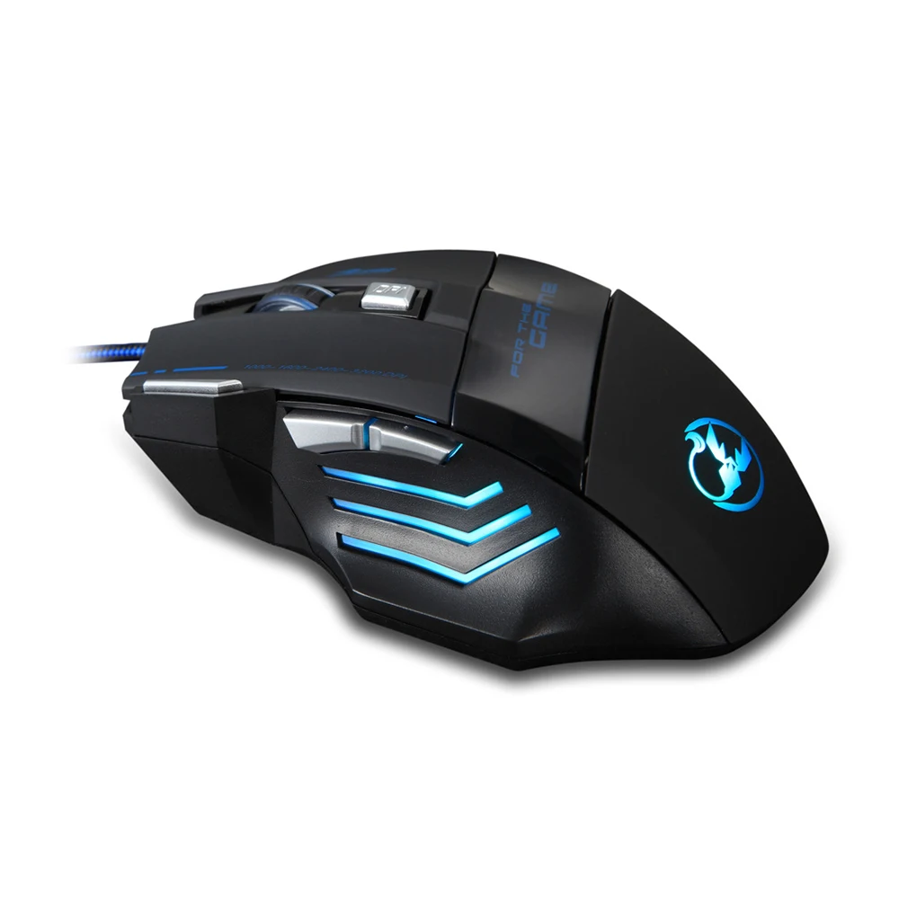 

Cheap Glowing Office Computer Wired Mouse 3200 DPI RGB 7D Optical Gaming Mouse For PC Gamer