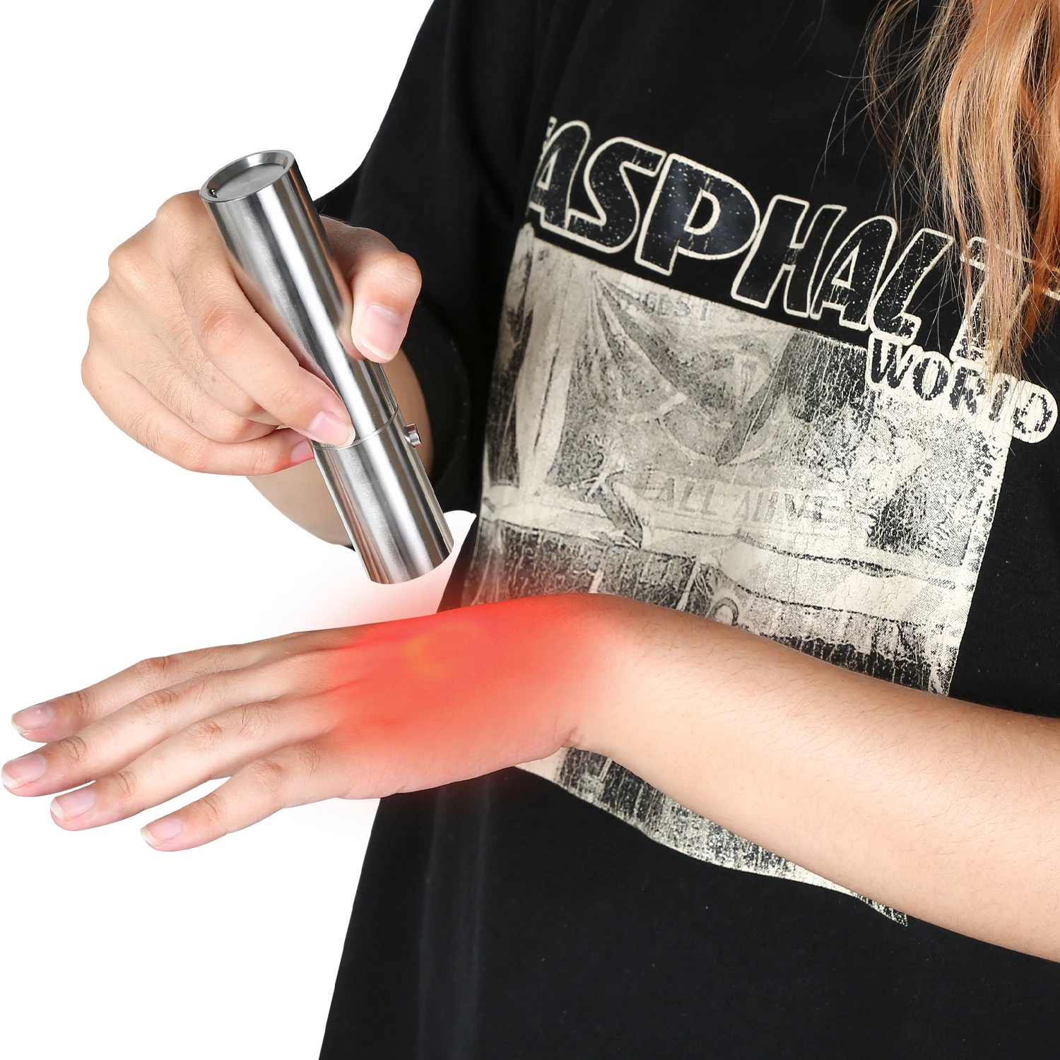 

Handheld PDT LED light therapy for joint pain