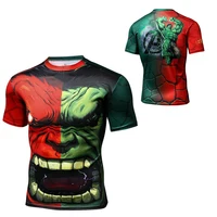 

Wholesale Men Short Sleeve All Over Custom Print 3D Full Sublimation Polyester T Shirt