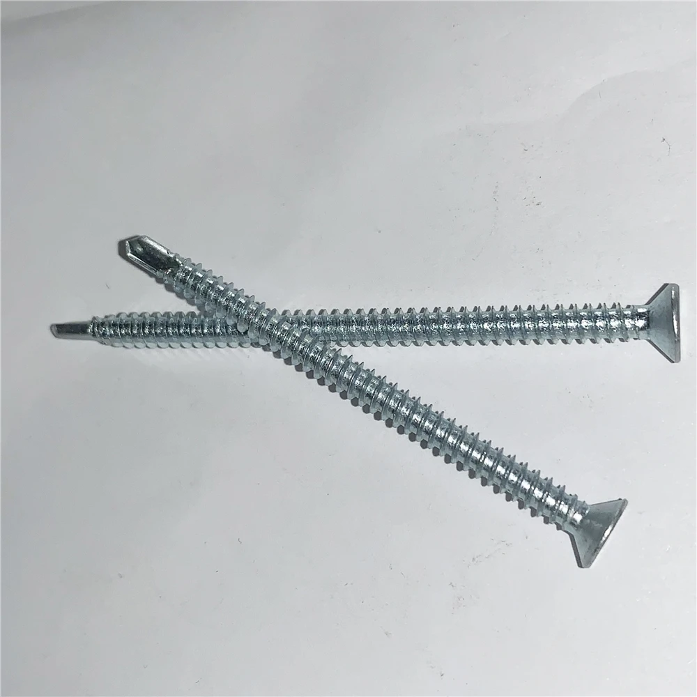 
China Zinc Coating Csk Head Self Drilling Screw 