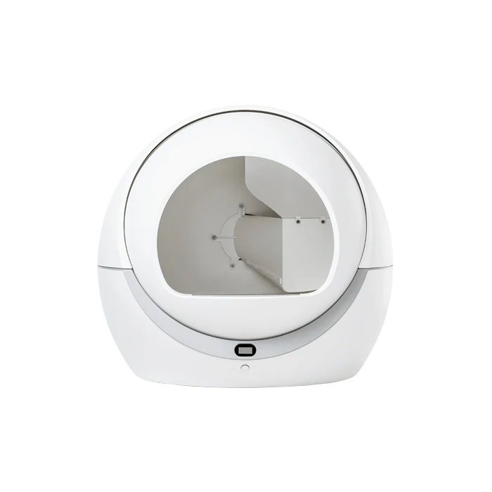 

Fully Enclosed Automated Cleanup Cat Toilet Cat Litter Box, White