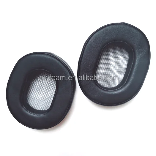 

Protein Leather Replacement Ear Pads for Sony MDR-1A, MDR-1ADAC Headphones Earpads, Headset Ear Cushion Repair Parts (Black)