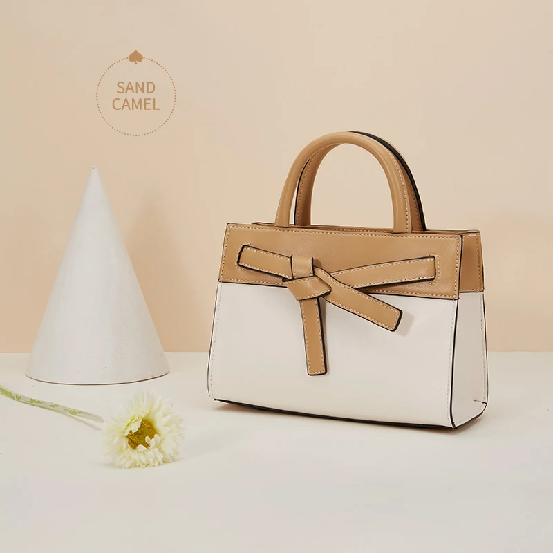 

Custom Luxury 2021 Women Purse Handbags With Bow Decorate