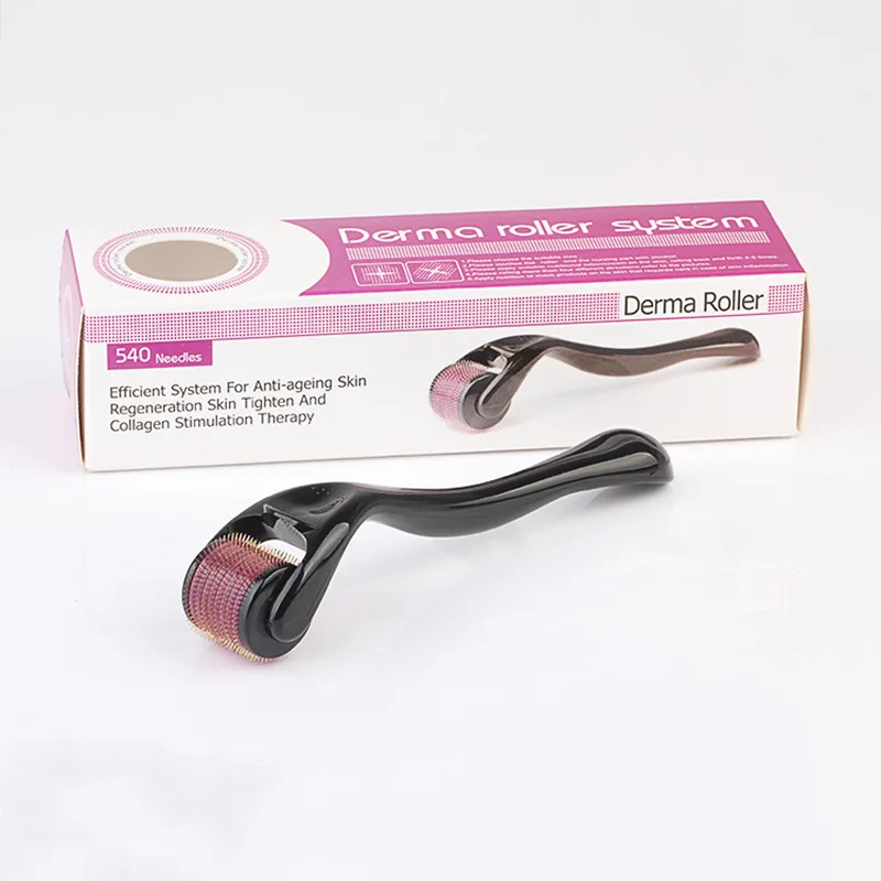 

Source factory derma roller Massage Tools skin Care dermaroller titanium derma roller