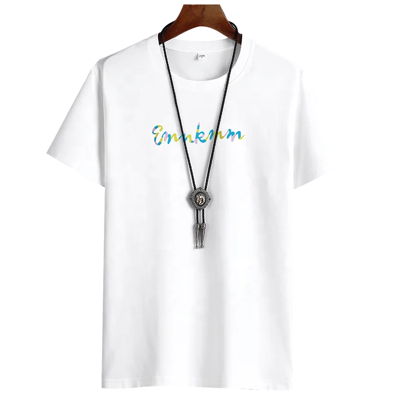 

Custom Logo Printing 100% Cotton Men T-shirt white plain Tshirt for summer print logo picture tee shirt