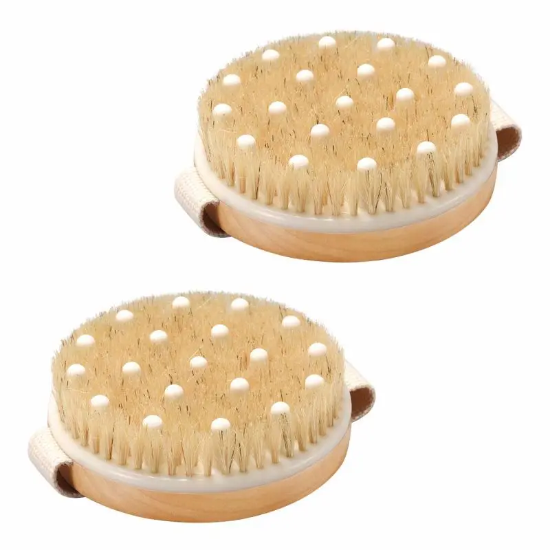 

limpieza para spa bano exfoliante ducha Bambi Cepillos secos etiquetas personalizadas seco y cuarto rosa Cepillo de bano