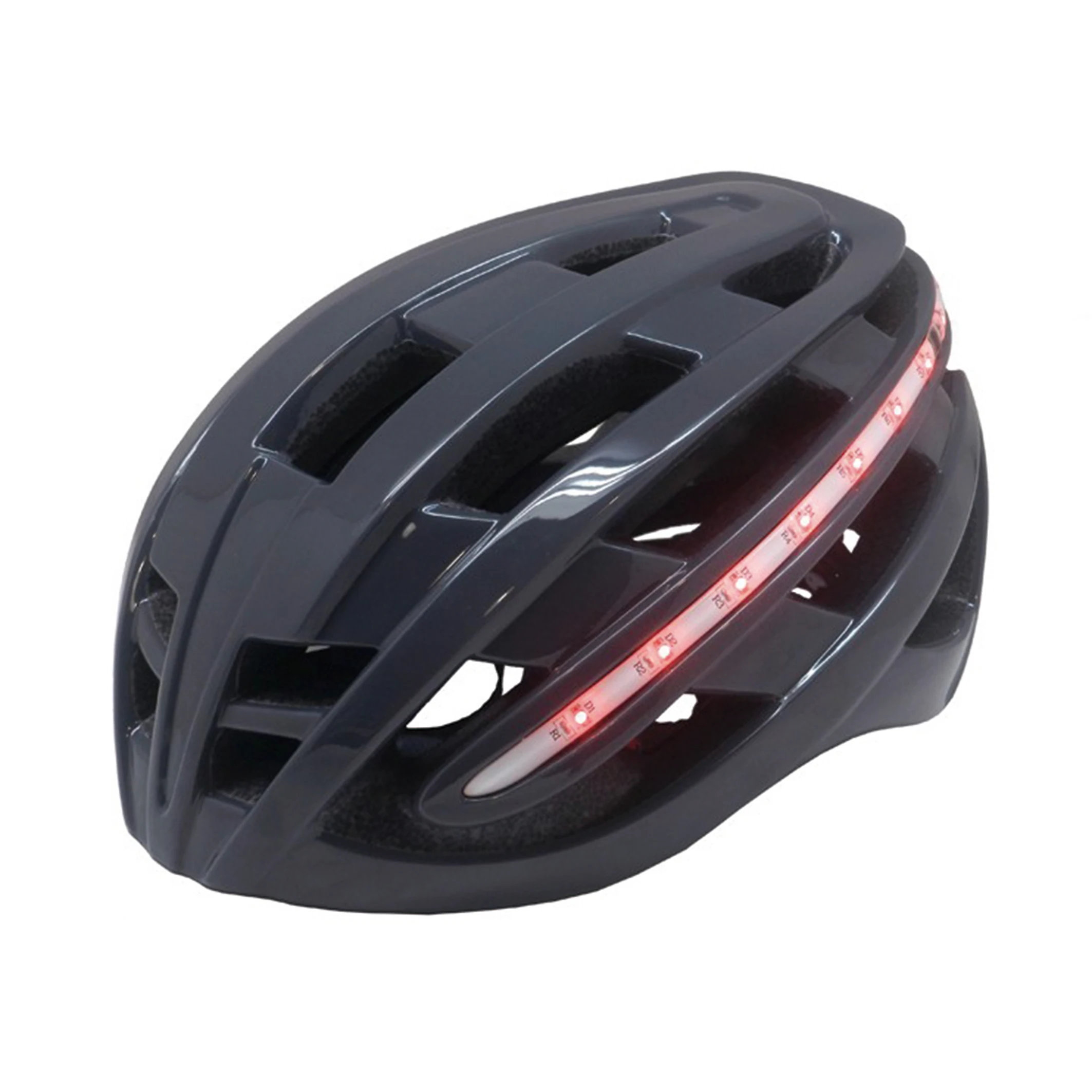 

MONU OEM ODM Road Bike Riding Electric Scooter Smart Helmet With LED Light for Adult, 3 colors