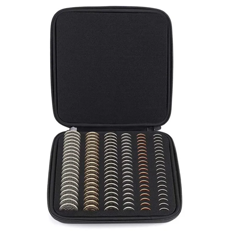 

Custom Size Promotion Coin Storage Case EVA Coin Holder Sheet Coin Display Case Bag, Black or customized as your request