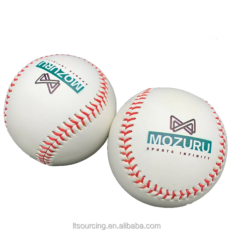 

Leather Baseball Rubber Core Ball Wood Core Training Softball ball, Any