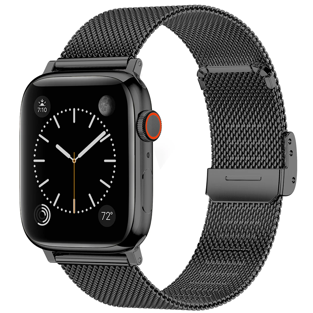 

2021 new design Milanese buckle bands for Apple watch iwatch, Colorful and more