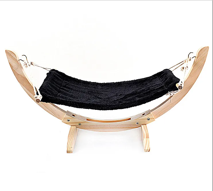 

Pet supplies hammock solid wood bed cat dog hammock bed cat swing cat hammock, As picture