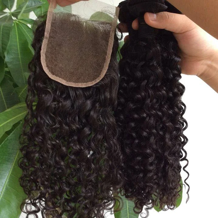 

4 Bundles 100% human hair Malaysian Water Wave Hair Weaves/Sunlight human hair bundles factory vendor for black woman