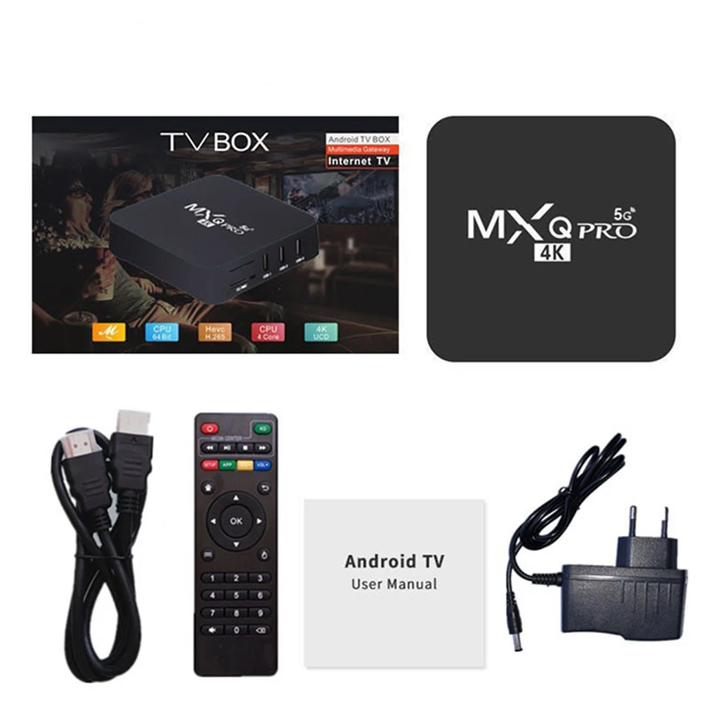 Mx Q Pro 4k 5g 128g Android Tv Kutusu Android 10 2.4/5g Wifi Chromecast ...