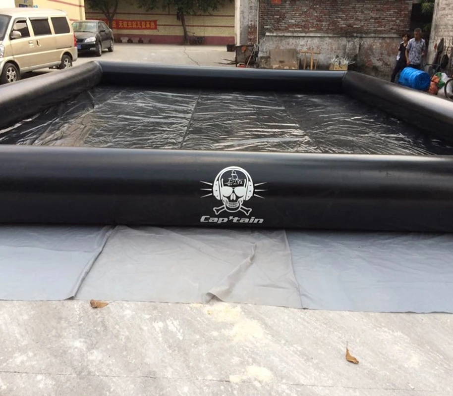 

Commercial use inflatable pool/pool inflatable, Black yellow,green,blue,pink,etc