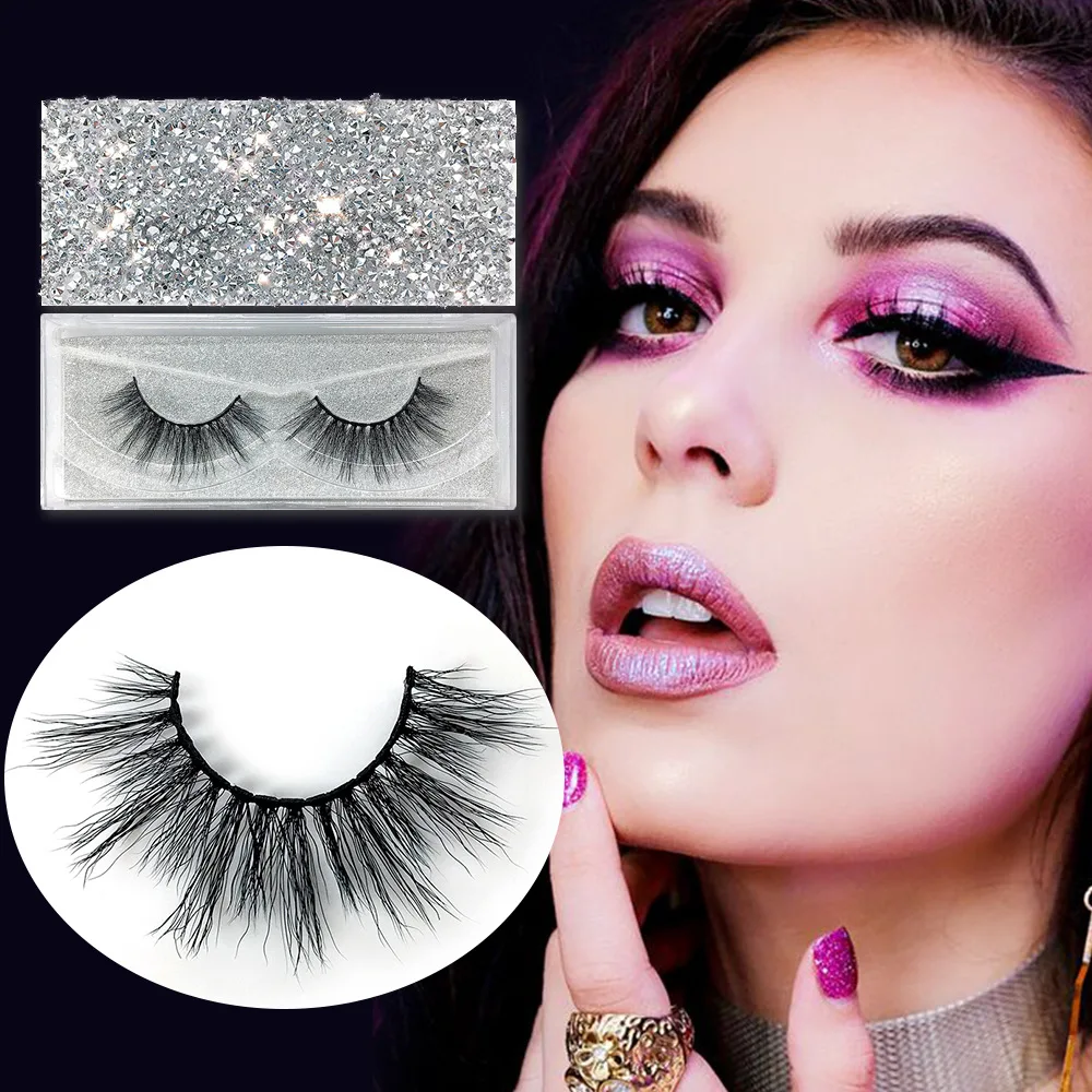 

Queena A pair imitation false eyelashes cross thick false eyelashes wavy series eyelashes processing custom falseyelash