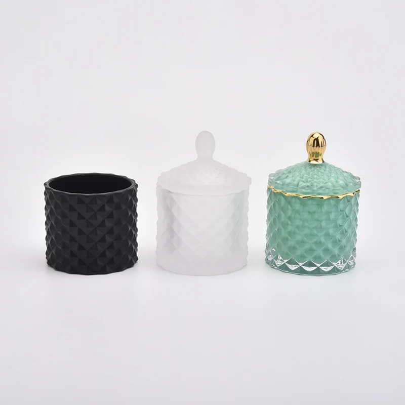 110ml Unique Candle Jars Glass For Wedding Decoration