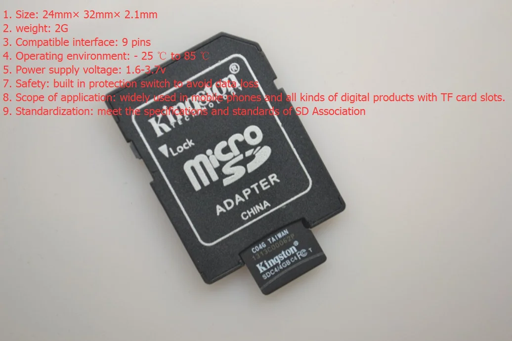You can contact me for the best price electronic components BOM High Quality 2GB  Full capacity Mini Sd Memory Card