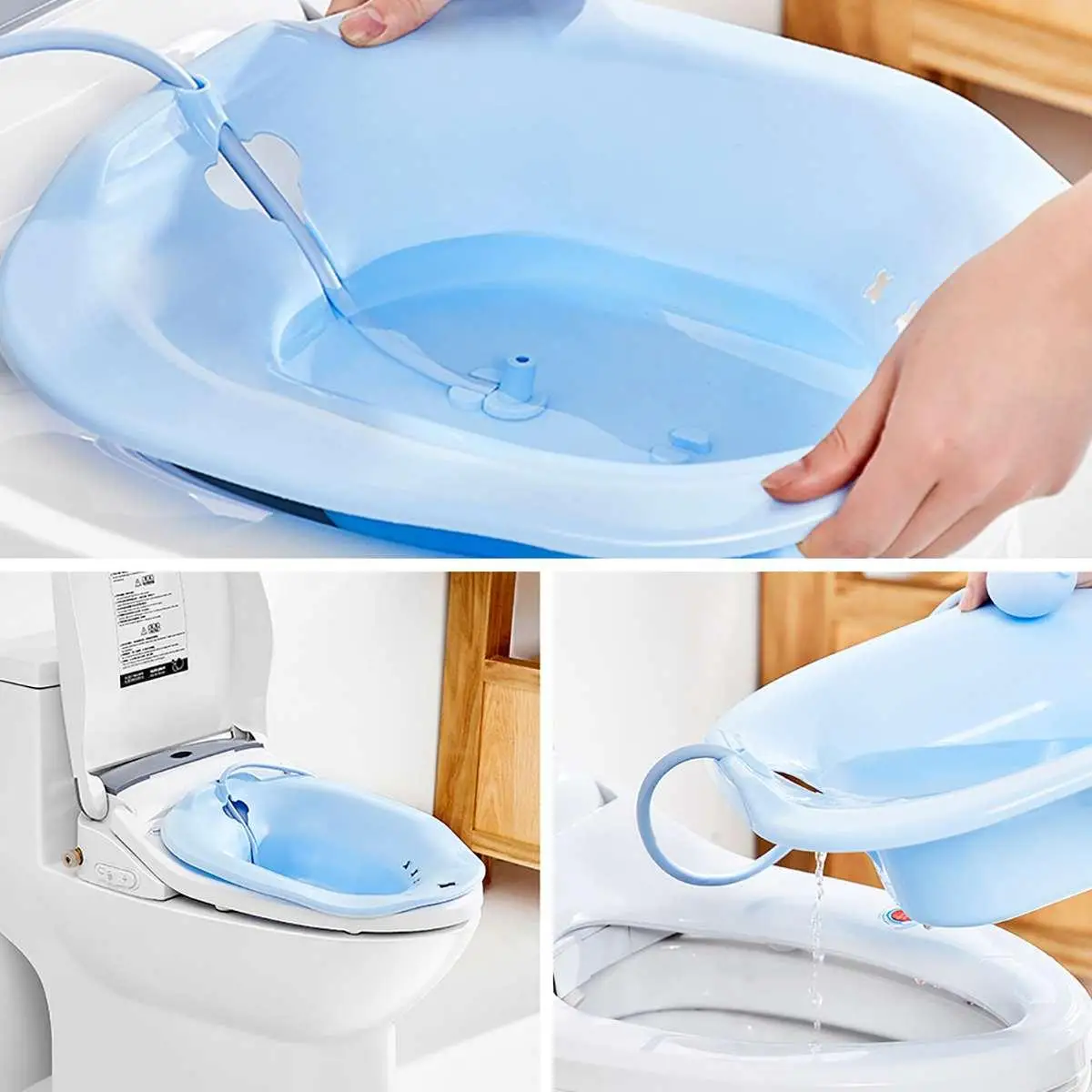 Good Quality Multicolor Sitz Bath Plastic Material Irrigator Sitz Bath