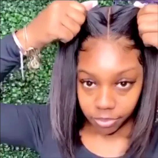 

Wholesale Brazilian Raw Cuticle Aligned Bob Wig Human Hair Hd Lace Front Short Bob Wig Human Hair For Black Women