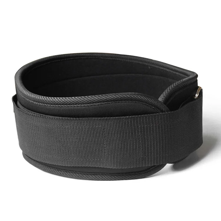 

New unisex waist support belt sports lumbar support professional fitness waist trainer, Black