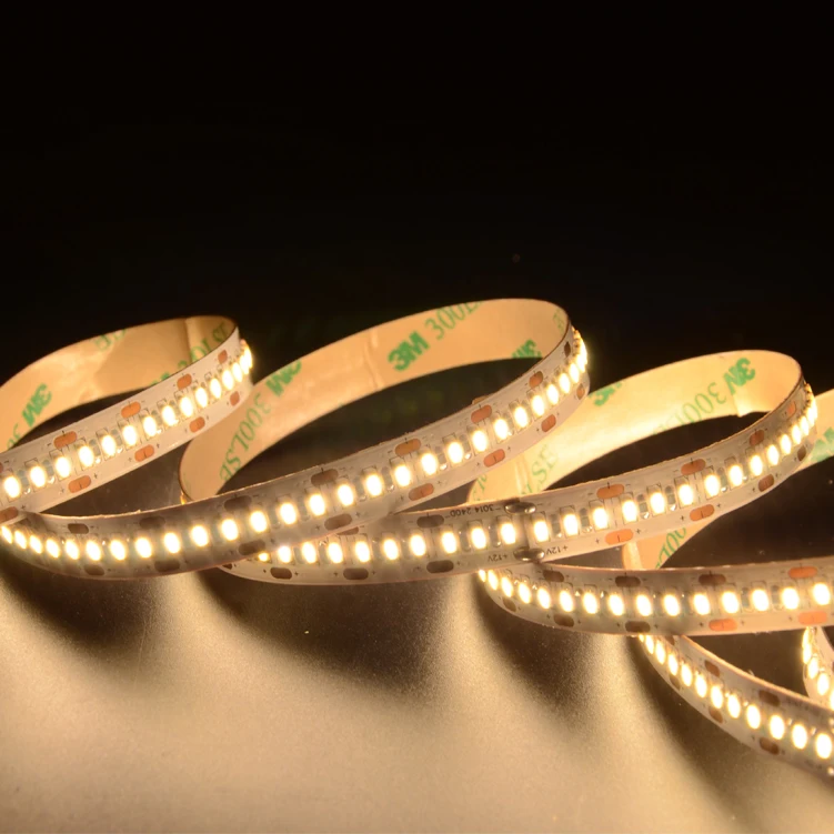 CO-friendly long life-span SMD3014 240LEDS/M 12V 10mm Decoration bridge edge Flexible LED Strip Light