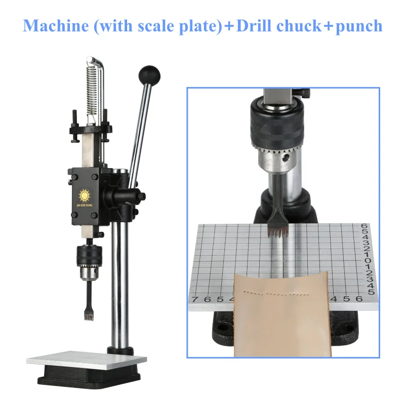 
JINXINYANG minitype Leather Manual Punching machine 