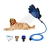 Hair Remover Bathing Tool Dog Shower Sprayer Pet Grooming Gloves