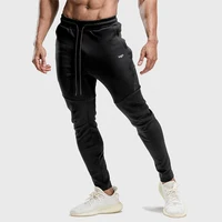 

Wholesale Logo Printed Black Casual Drawstring Cotton Track Suit Jogger Pants For Men