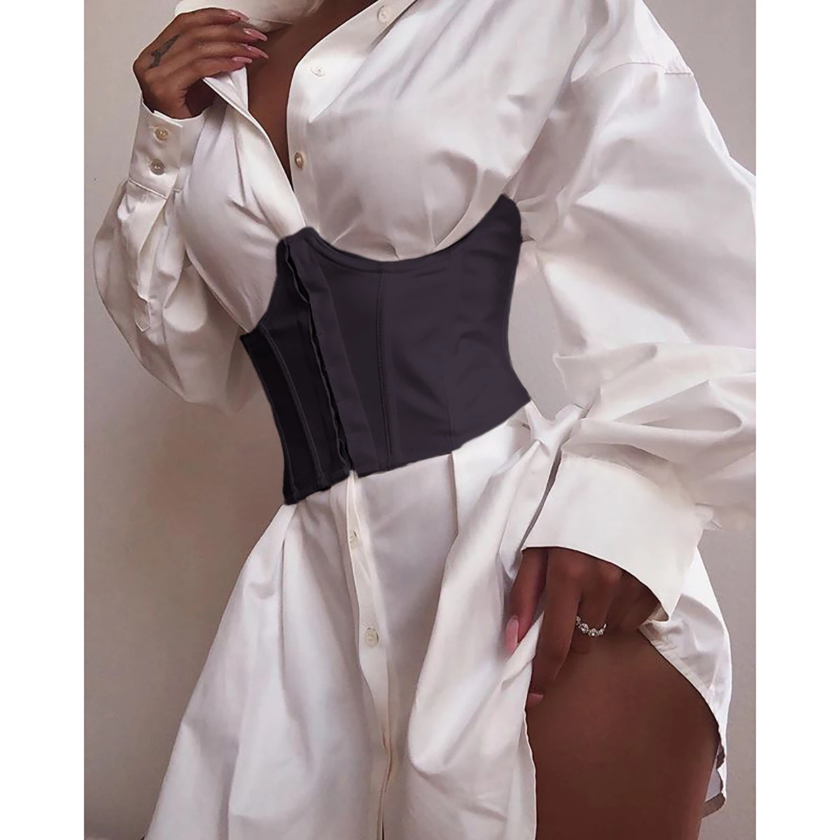 

Wholesale Women Girdle Easy Support Waist Corset Bustier Body Shaper