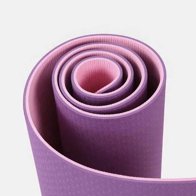 

Wholesale Custom Printed Design Eco Friendly Gymnastics Fitness Anti-slip tpe Pilates Yoga Mat