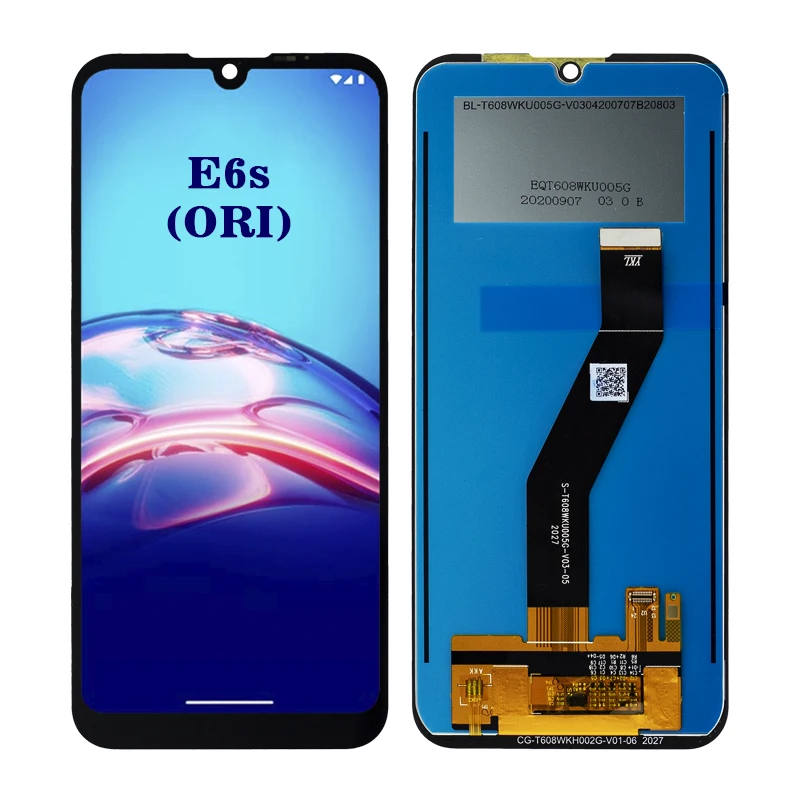 

original 6.1 inch mobile phone lcds touch screen for motorola E6S 2020 celulares pantalla