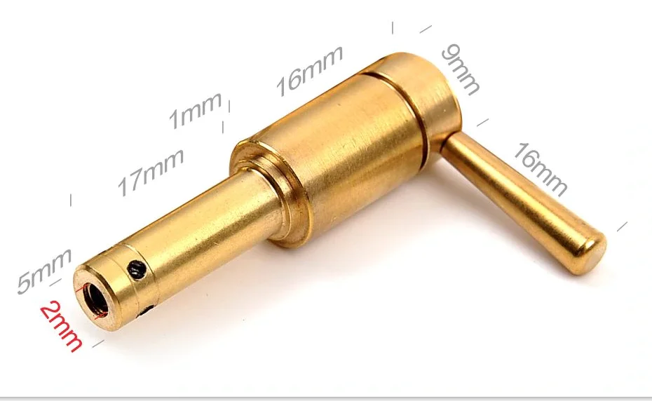 9mm Brass Red Dot Laser Bore Sight Calibrator Cartridge Boresighter US for sale online