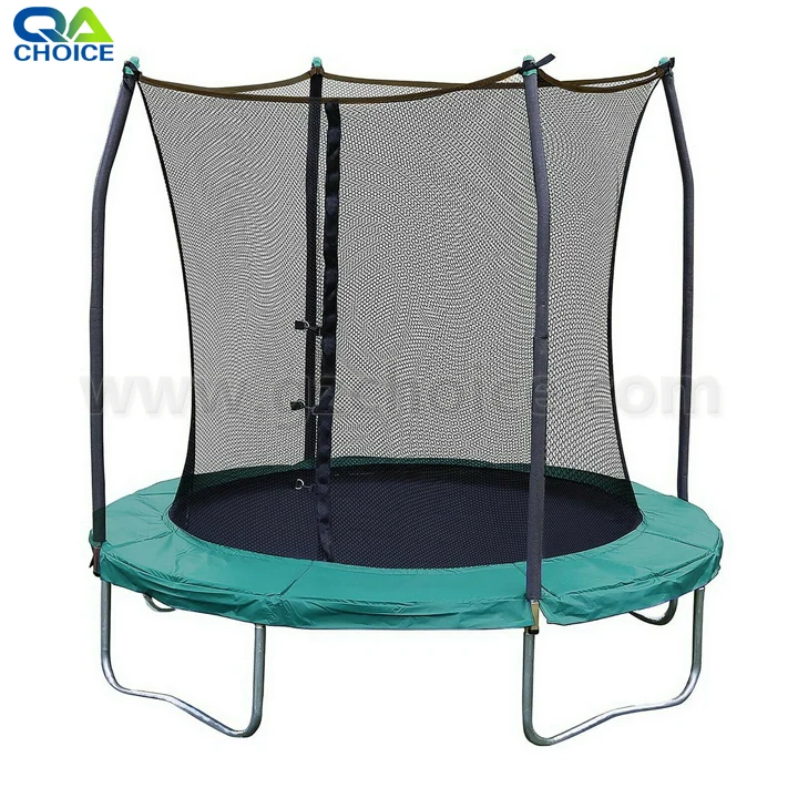 

2021 New Arrival Cheap Home Outdoor Garden 10ft Children Play Round Frame Trampoline for kids, As the picture/customized color