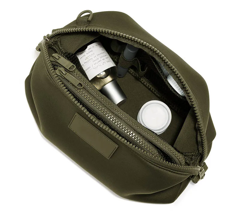 Neoprene Cosmetic Bag,Waterproof Large Capacity Toiletry Bags For Men