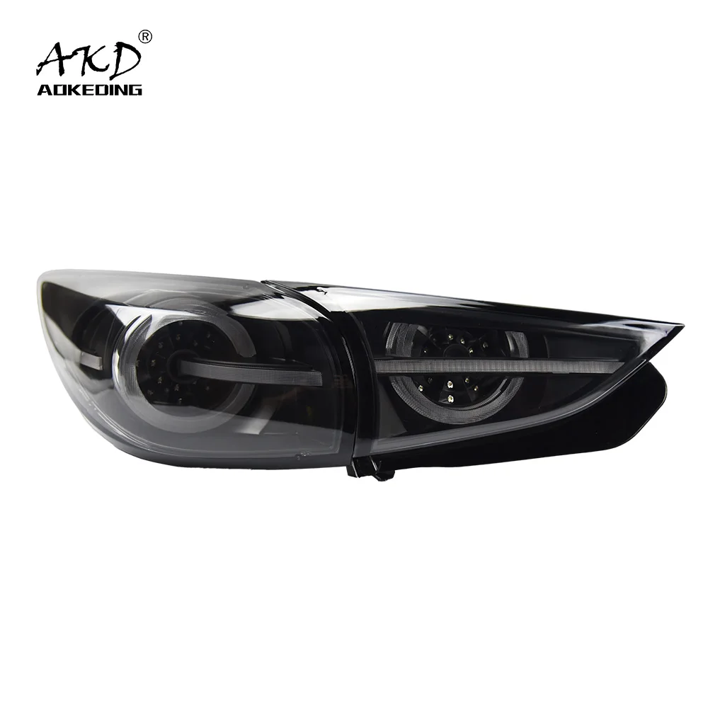 

AKD Car Styling Tail Lamp for Mazda 3 led tail light 2014-2018 Mazda3 Axela TAIL Lights LED Rear Lamp Stop Lamp Reverse