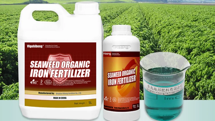 micronutrient organic seaweed garden liquid bio iron fertilizer