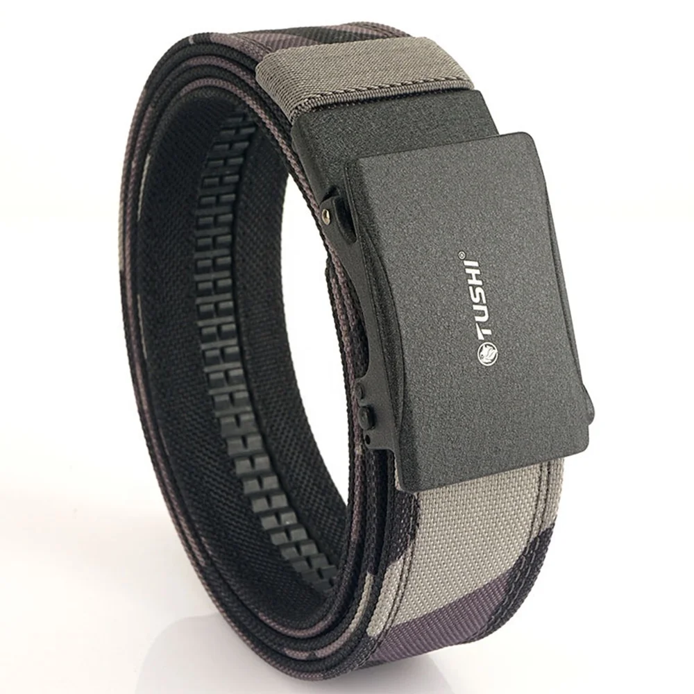 TUSHI Nylon Patrol Tactical Waist Utility Belt with Alloy for Buckle Outdoor Tactical Equipment Factory Direct