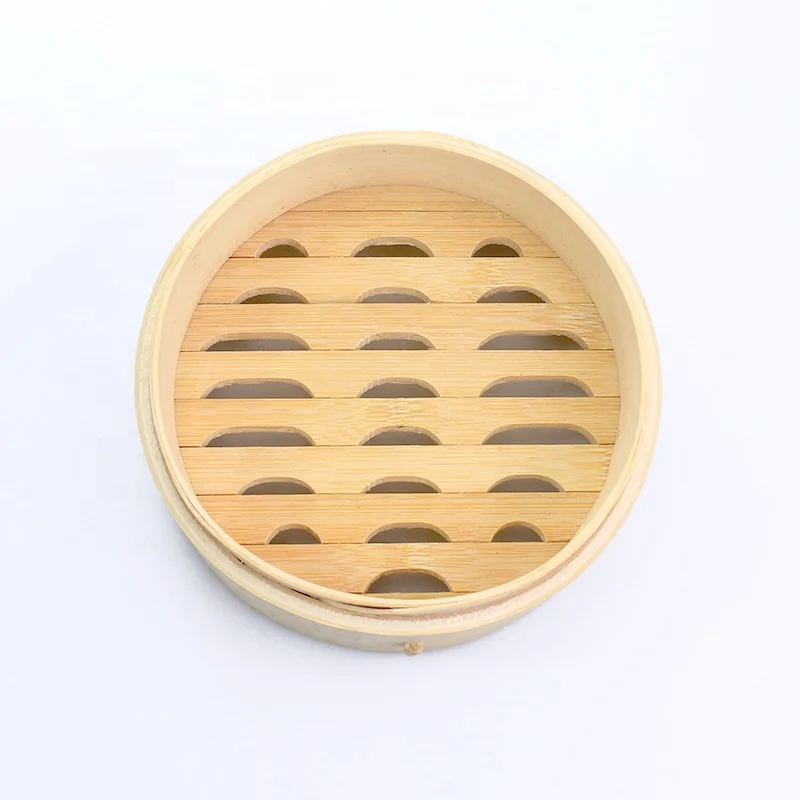 

Chinese  diu sum mini bamboo steamer