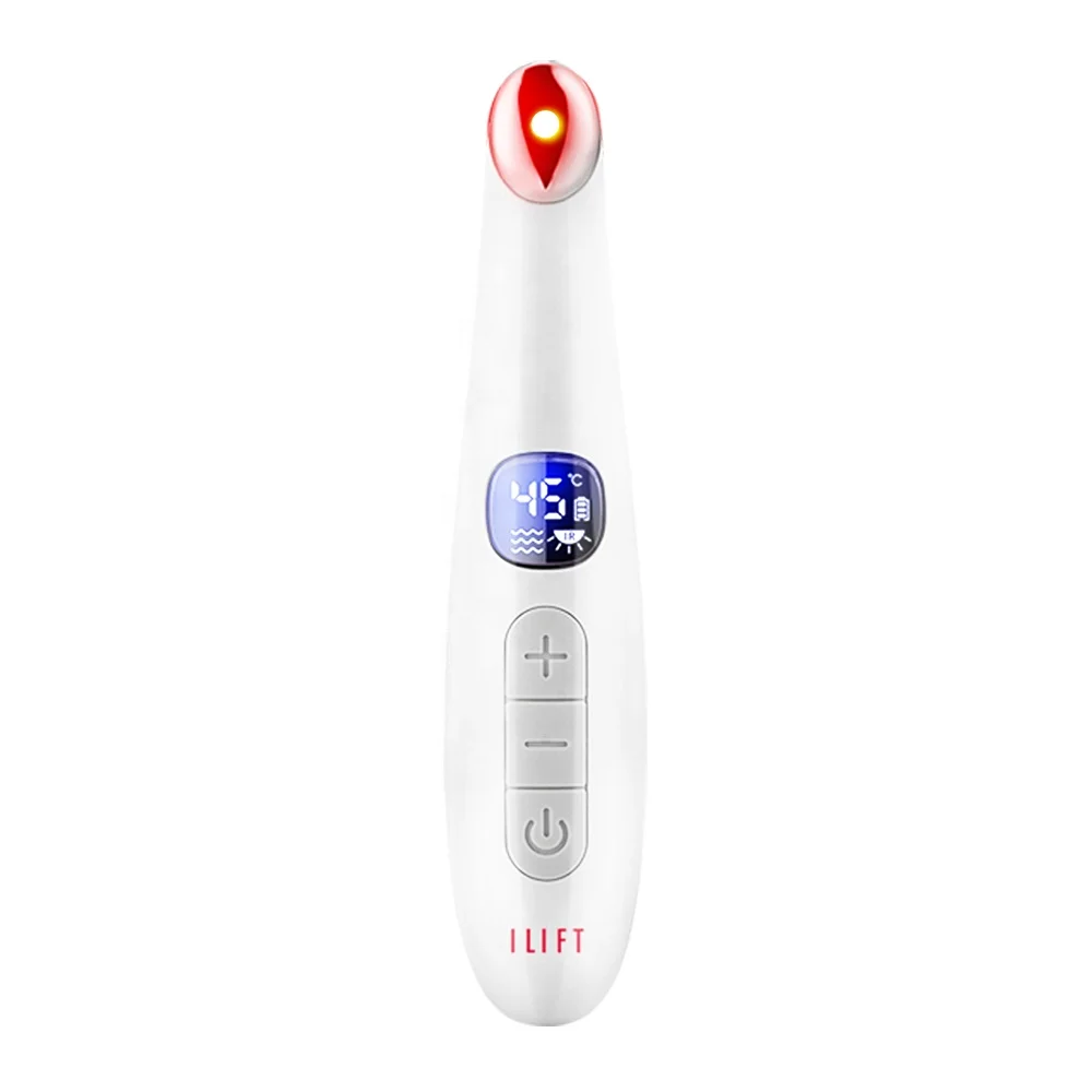 

Advanced Skin Enhancer Heated Facial Massager Instrument 2020 New Face Beauty Pen red light therapy, White, purple, blue, black, rose-gold